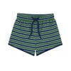 boys evergreen stripe boardie - Swim Trunks - 1 - thumbnail