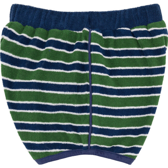 girls evergreen stripe french terry bloomer short - Shorts - 3