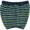 girls evergreen stripe french terry bloomer short - Shorts - 3