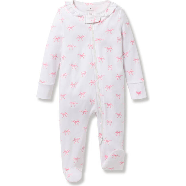 Infant's Pima Snug Fit Romper, Blushing Bows