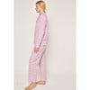 Women's Pima Pajama Set, Fleurs De Rose - Pajamas - 5