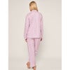 Women's Pima Pajama Set, Fleurs De Rose - Pajamas - 6