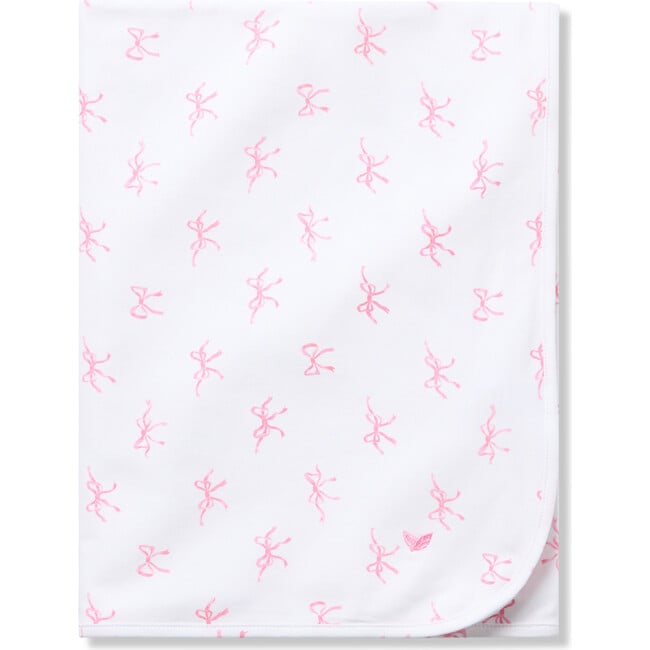 Infant's Pima Blanket, Blushing Bows