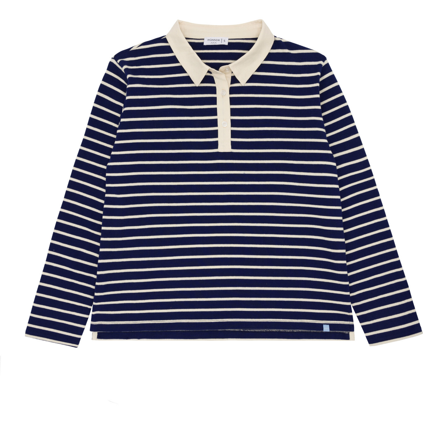 women's navy stripe rugby shirt - T-Shirts - 1
