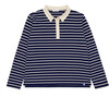 women's navy stripe rugby shirt - T-Shirts - 1 - thumbnail