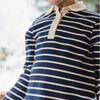 unisex navy stripe rugby shirt - T-Shirts - 2