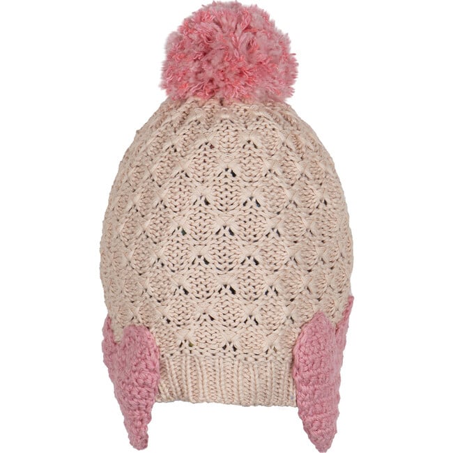 Heart Beanie, Pink