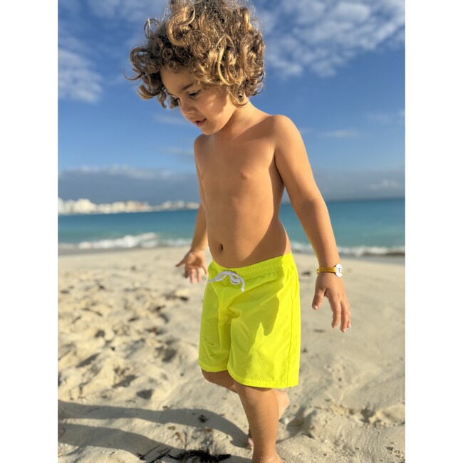 Mason Boy Yellow Neon Swimtrunks - Swim Trunks - 3