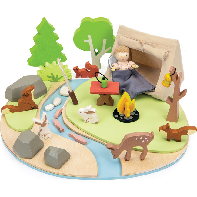 Wildlife Camping Playset - Doll Accessories - 2