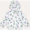 Flower UV windbreaker, White - Jackets - 1 - thumbnail