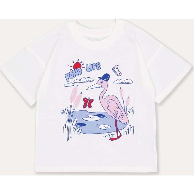 The Bird short sleeve T-shirt, White