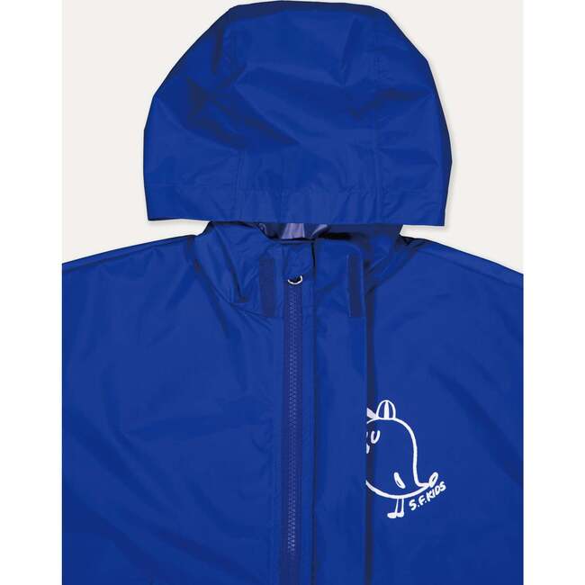 Cat windbreaker, Blue - Jackets - 3