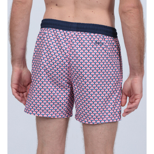 Men's Trawangan Swim Trunk, Pink Sensu - Swim Trunks - 3