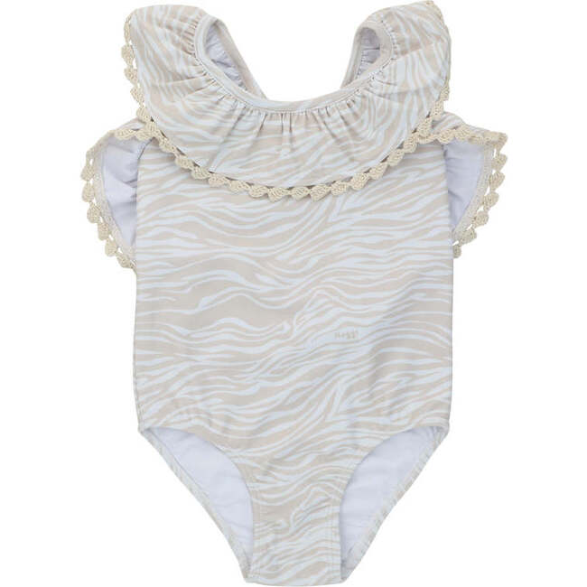 One Piece Bathing Suit, Zebra