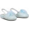 Slip-on Shoes with PomPom, Blue - Slip Ons - 1 - thumbnail