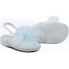 Slip-on Shoes with PomPom, Blue - Slip Ons - 2