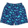 Turtle Print Swim Trunk - Swim Trunks - 1 - thumbnail