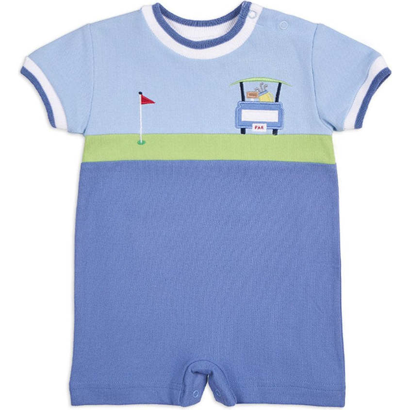 Knit Shortall With Golf Cart - Rompers - 1