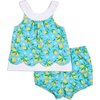 Lemon Print Dress and Bloomer - Dresses - 1 - thumbnail