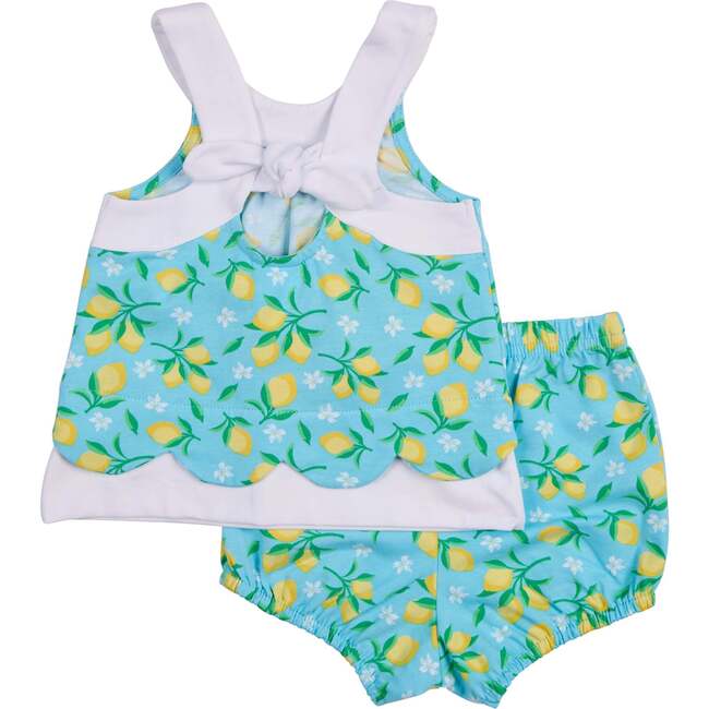 Lemon Print Dress and Bloomer - Dresses - 2