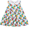 Sailboat Print Tiered Dress - Dresses - 1 - thumbnail