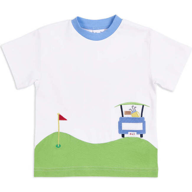 Knit Shirt With Golf Cart