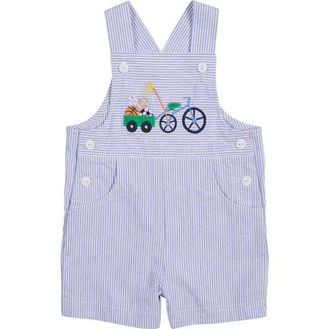 Seersucker Shortall With Bike & Sport Balls