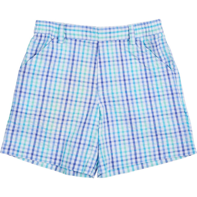 Plaid Seersucker Short