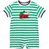 Stripe Knit Shortall With Turtle & Boat - Rompers - 1 - thumbnail