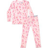 PAW Patrol: Valentine's Pink Bamboo Kids Pajamas, Pink - Pajamas - 1 - thumbnail