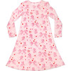 PAW Patrol: Valentine's Pink Bamboo Girls' Long Sleeve Dress, Pink - Dresses - 1 - thumbnail