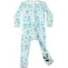 PAW Patrol: Valentine's Blue Bamboo Convertible Footie, Blue - Onesies - 1 - thumbnail