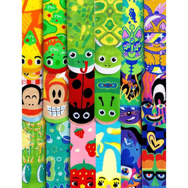 Mismatched Pals Socks MEGA Variety Pack, 10 Pairs