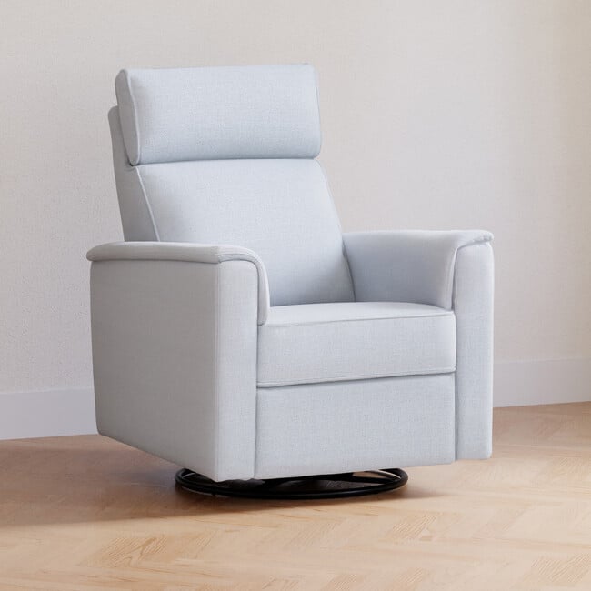 Willa Plus Power Recliner and Swivel Glider, Performance Chambray Eco-Twill - Glider - 2