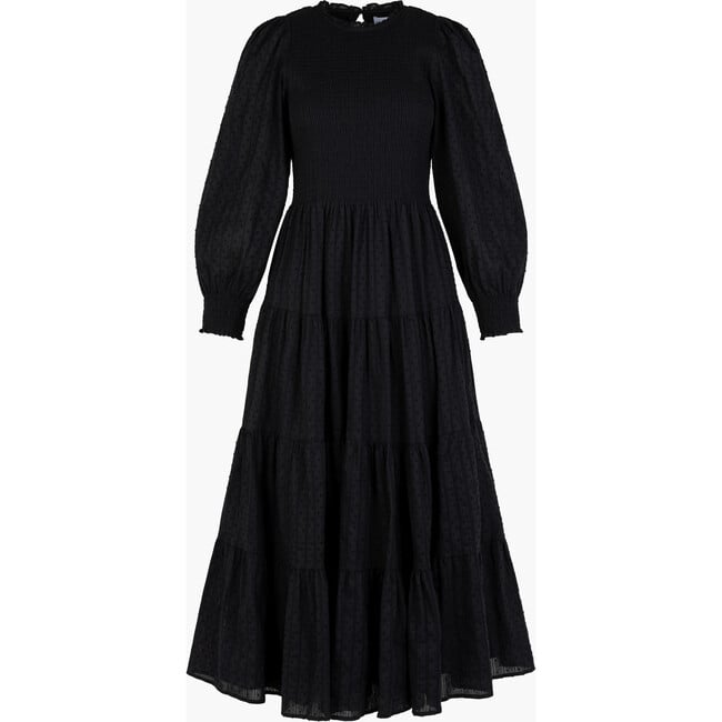 Women's Viviana Nap Dress, Black Linear Dot