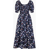 Women's Louisa Nap Dress, Navy Belgravia Floral Ikat - Dresses - 1 - thumbnail