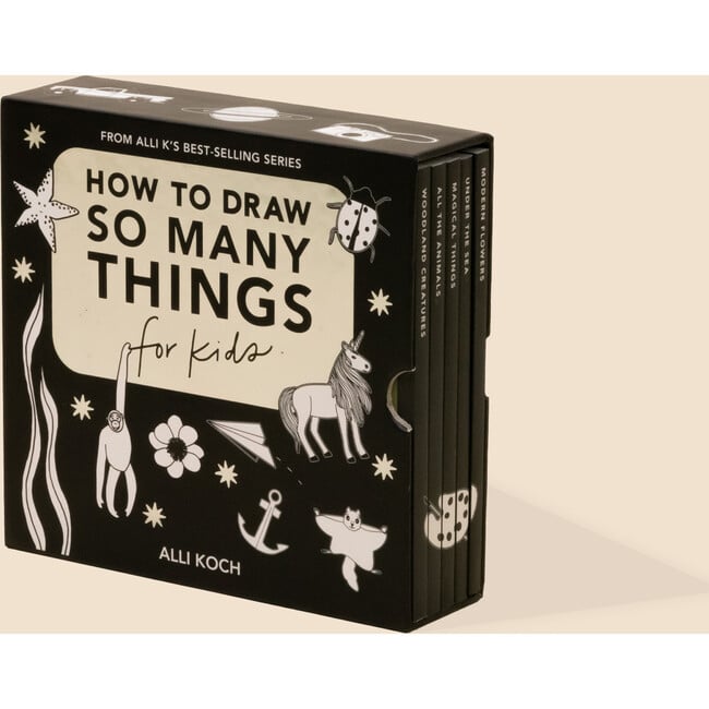 So Many Things: A Box Set of 5 How-to-Draw Books for Kids