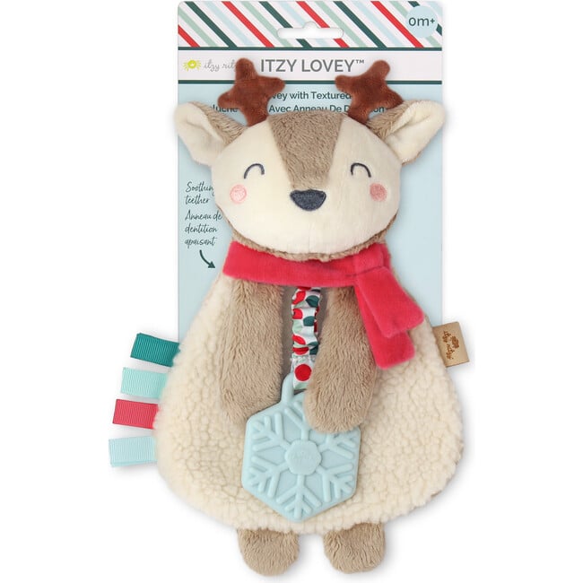 Itzy Lovey, Holiday Reindeer - Plush - 3