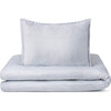 Leze Blue Twin Linen Set - Duvet Sets - 1 - thumbnail