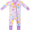 Baby Bamboo Pajamas w/ DreamCuffs®, Conversation Hearts - Footie Pajamas - 1 - thumbnail