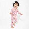 Valentines Kittens Bamboo Convertible Footie, Pink - Onesies - 4