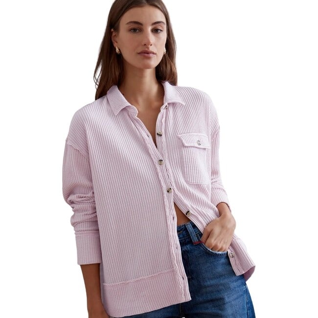 Women's Washed Montana Shirt, Washed Fragrant Lilac