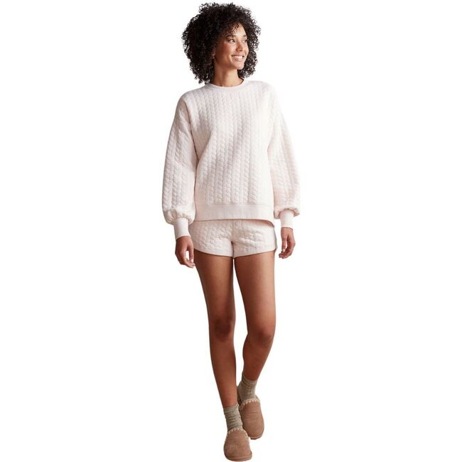 Women's Teddi Pullover, Mauve Chalk