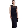 Women's Polina Dress, Deep Black - Dresses - 1 - thumbnail