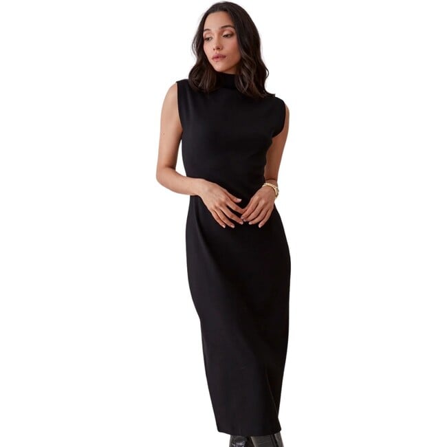 Women's Kennedy Dress, Deep Black