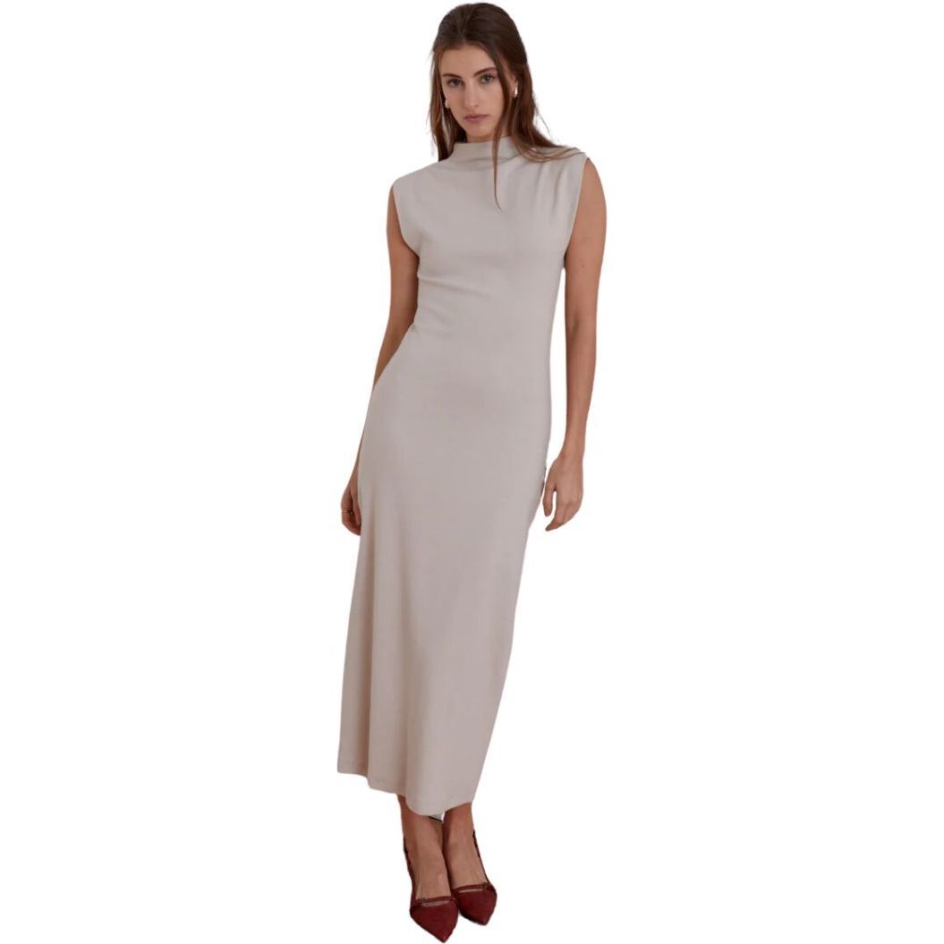 Women's Kennedy Dress, Prosecco - Dresses - 1