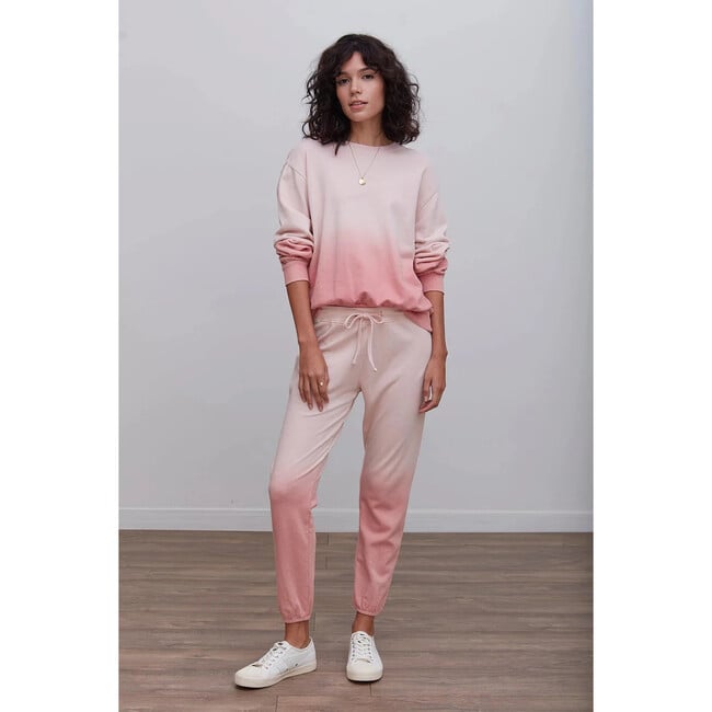 Women's Dip Dye Park Jogger, Rose Dip Dye - Sweatpants - 2