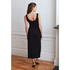 Women's Dejah Dress, Deep Black - Dresses - 4