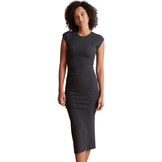 Women's Astrid Dress, Deep Black