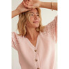 Women's Chloe Cardigan, Rose Blush - Cardigans - 2